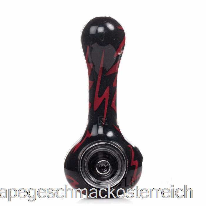 Eyce Oraflex Switchback Silikonlöffel Schwarz / Rot Vape-Geschmack